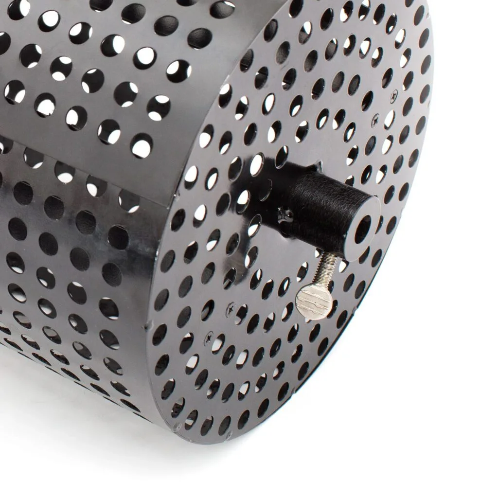 Big Green Egg Ronde Spit Mand, Tumbler Basket Voor Rotisserie 4 Big Green Egg Ronde Spit Mand, Tumbler Basket Voor Rotisserie - Afbeelding 4