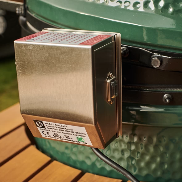 Big Green Egg Rotisserie BBQ Spit 5 Big Green Egg Rotisserie BBQ Spit - Afbeelding 5