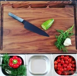 Cuttworxs Notenhouten Snijplank XL Met Sap Geul En Geïntegreerde Opvangbak 7 Cuttworxs Notenhouten Snijplank XL Met Sap Geul En Geïntegreerde Opvangbak -Winkel Voor Keukenbarbecuebenodigdheden cuttworxs notenhouten snijplank xl met sap geul en 3