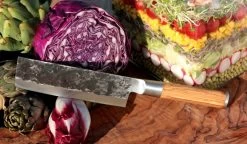 Forged Olive Hakmes 17cm -Winkel Voor Keukenbarbecuebenodigdheden forged olive hakmes 17cm 2