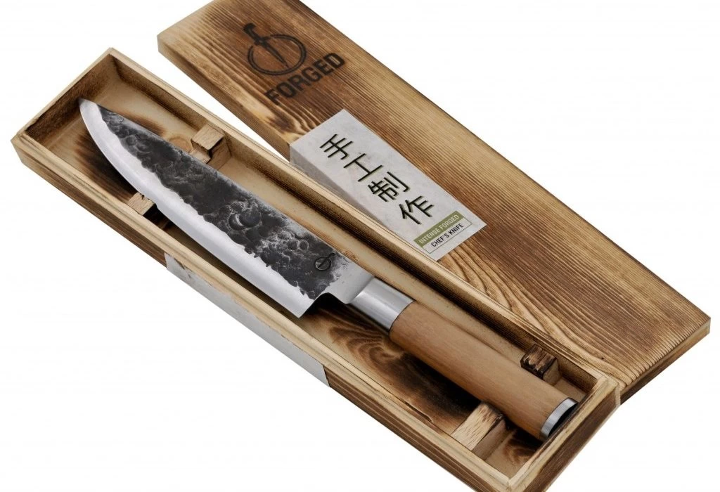 Forged Olive Koksmes 20,5cm 2 Forged Olive Koksmes 20,5cm - Afbeelding 2