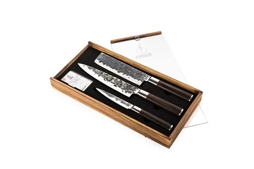 Forged Sebra 3-delige Messenset 1 Forged Sebra 3-delige Messenset