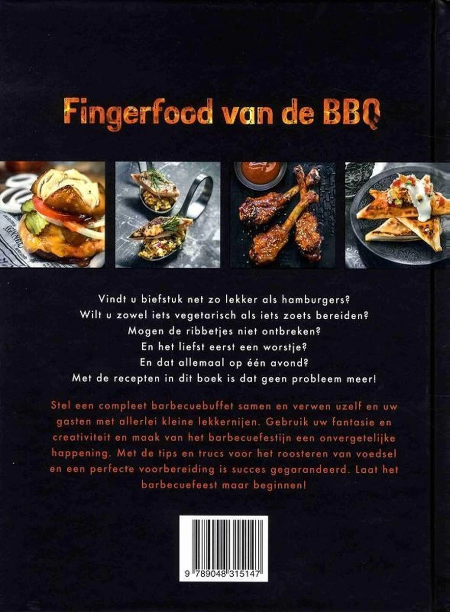 Napoleon Boek Fingerfood Van De BBQ 2 Napoleon Boek Fingerfood Van De BBQ - Afbeelding 2