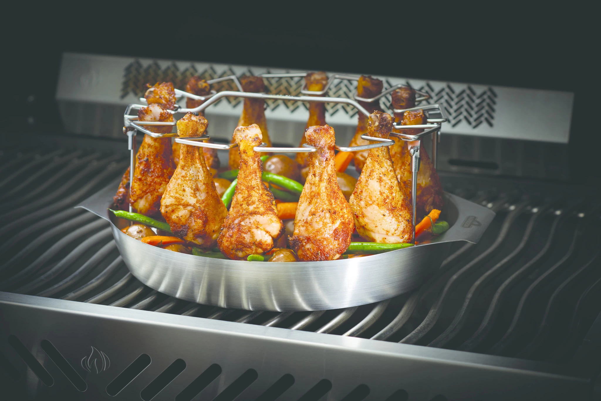 Napoleon Drumstickhouder Met Schaal 2 Napoleon Drumstickhouder Met Schaal - Afbeelding 2