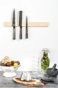 Style De Vie Magnetisch Messenrek 50cm -Winkel Voor Keukenbarbecuebenodigdheden style de vie magnetisch messenrek 50cm 5