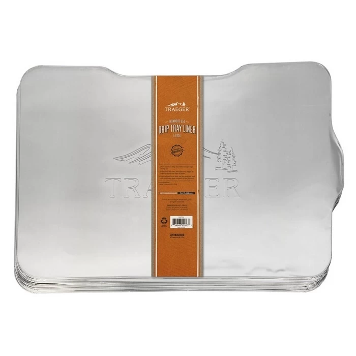 Traeger Tray Liner 5 Pack/ Lekbak- Ironwood 650 1 Traeger Tray Liner 5 Pack/ Lekbak- Ironwood 650