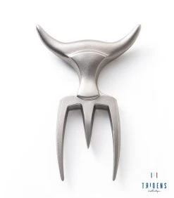 Tridens Brushed Fork In Stainless Steel Holder -Winkel Voor Keukenbarbecuebenodigdheden tridens brushed fork in stainless steel holder 2