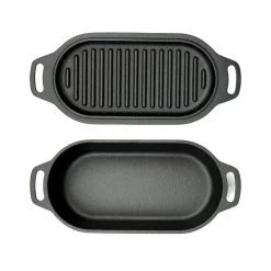 Valhal Dutch Oven Skillet Ovaal