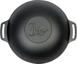 Valhal Wokpan Met Twee Handvaten 36 Cm -Winkel Voor Keukenbarbecuebenodigdheden valhal wokpan met twee handvaten 36 cm 2